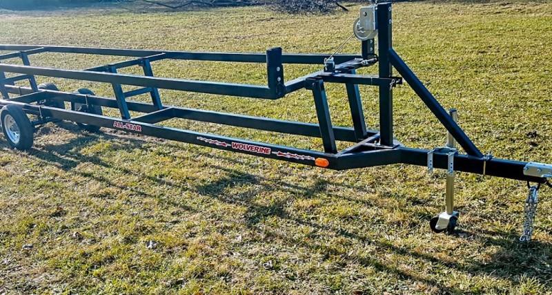 2021 Wolverine 20' All Star Painted Pontoon Trailer Tandem Crank-Up 2021 Wolverine 20' All Star Painted Pontoon Trailer Tandem Crank-Up