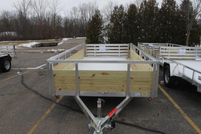 Quality Steel and Aluminum Utility Trailer 82x14 Bifold Quality Steel and Aluminum Utility Trailer 82x14 Bifold