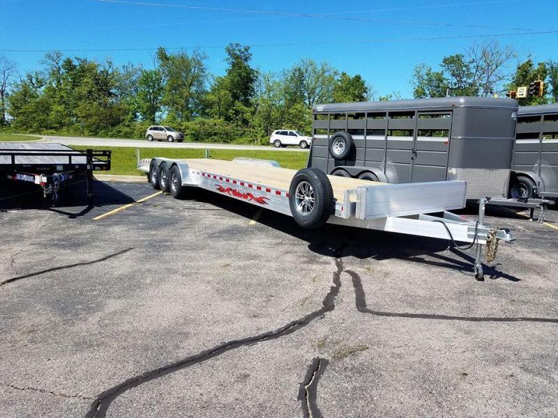 2024 Wolverine 7 x 34 Triple Straight Axle 21K Car Hauler Adado Sales Trailers For Sale