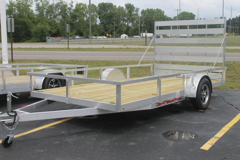 2021 7x14 Wolverine Utility Trailer Full Ramp Adado Sales Trailers