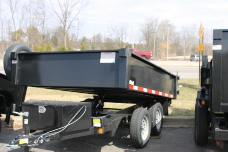 2021 Quality Steel and Aluminum 5 x 10 7K Tandem Axle Dump Trailer 2021 Quality Steel and Aluminum 5 x 10 7K Tandem Axle Dump Trailer