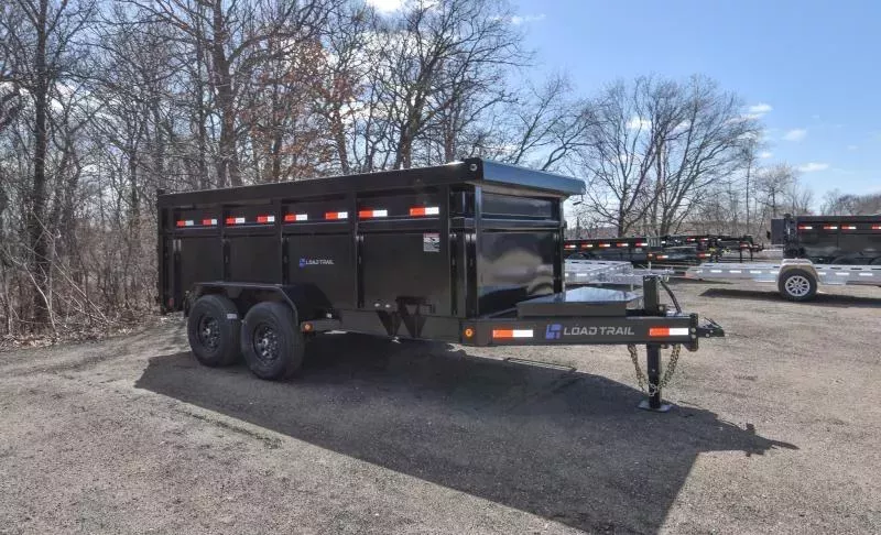 2026 Load Trail LT 83"X14' TA5 W/48" & 7 GAUGE FLOOR Dump Trailer