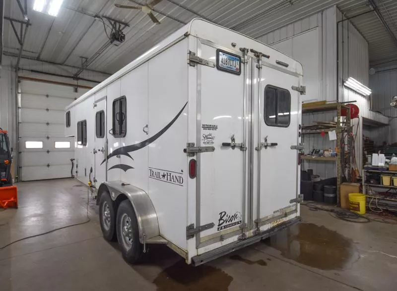 used Horse Trailers Bison Trailers  for sale, in Elk Mound, WI Thumbnail 3