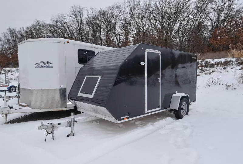 2024 Lightning Trailers AVALANCHE 5.5.X13' ENCLOSED Snowmobile Trailer