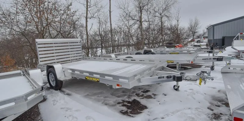 2027 Aluma 8014 4K **MAP PRICE LISTED Utility Trailer