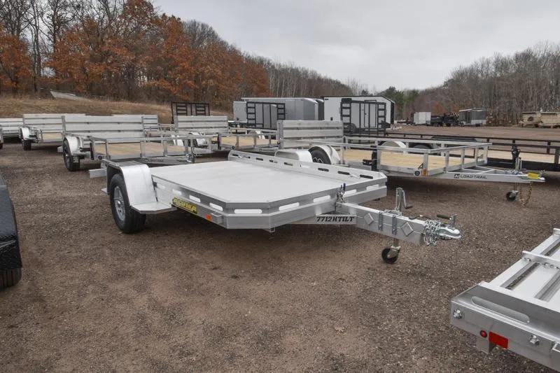 2027 Aluma 7712 H TILT **MAP PRICE LISTED Utility Trailer