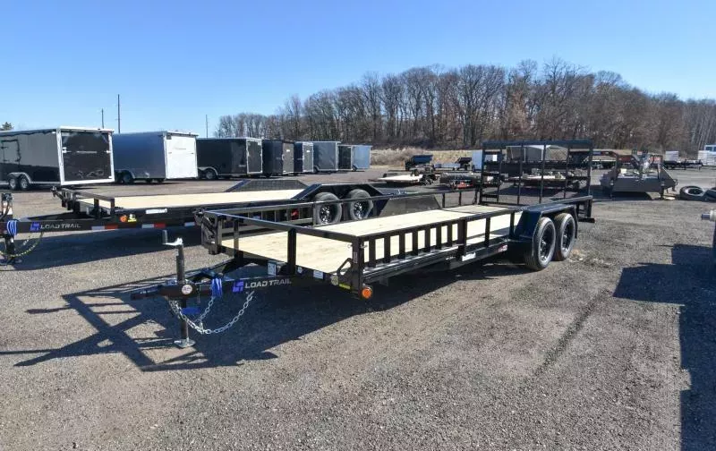 2026 Load Trail LT 83X20 TA2 W/SIDE RAIL RAMPS ATV Trailer