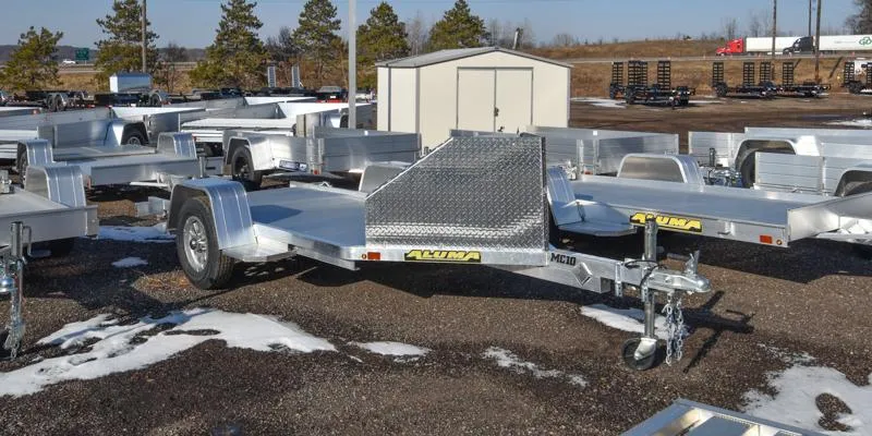 2027 Aluma MC 10 **MAP PRICE LISTED Motorcycle Trailer