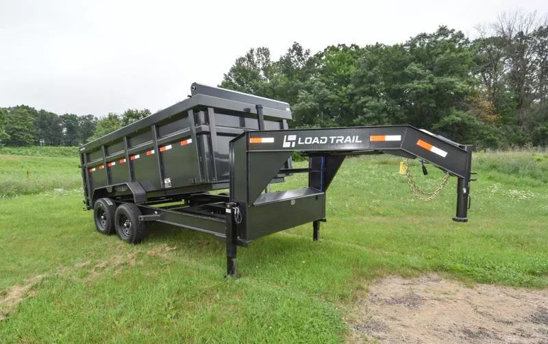 2025 Load Trail LT 83X14 W/48" SIDES & TELESCOPIC CYLINDER GOOSENECK  Dump Trailer