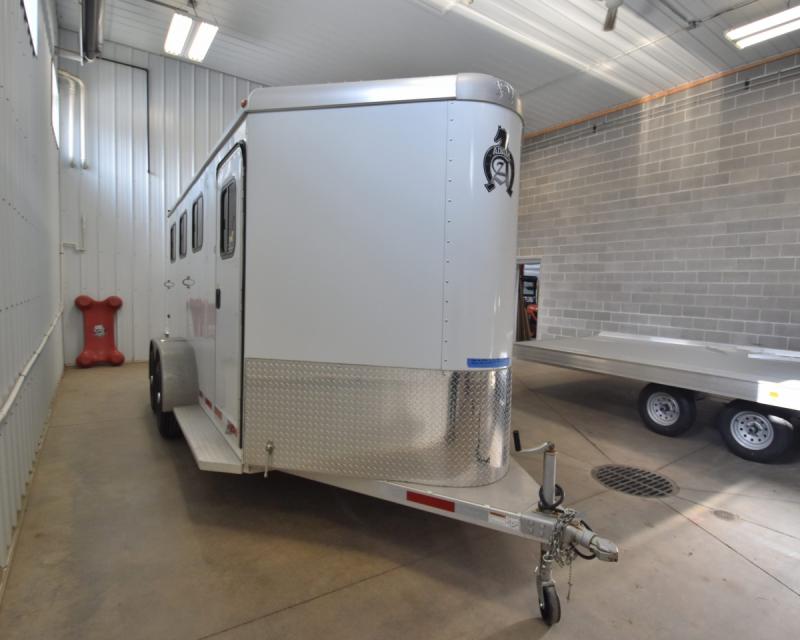 2021 Adam RUSTLER 3 HORSE SLANT Horse Trailer Horse Trailers For Sale