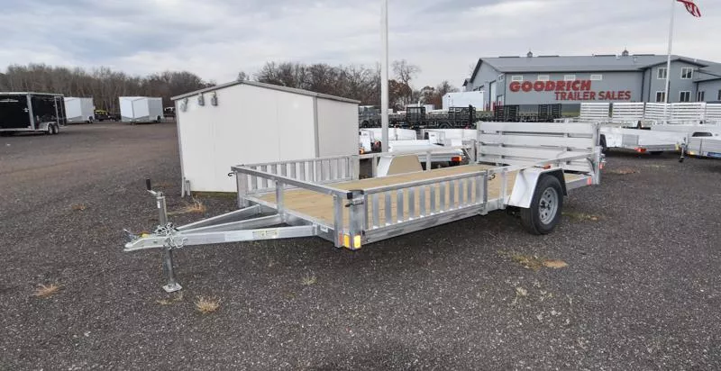 2026 Rough Rider RR 82X14 SA W/HD PACKAGE, BI-FOLD RAMP & SIDE RAIL RAMPS ATV Trailer