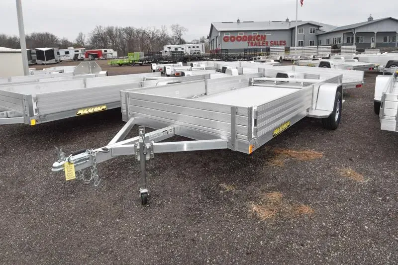 2027 Aluma 81X14 H SR BT**MAP PRICING CALL OR TEXT FOR GOODRICH GREAT PRICE** Utility Trailer