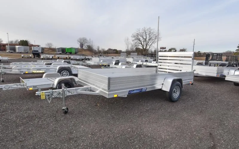 2027 Aluma 6812 H-ES**MAP PRICE LISTED ALUMINUM Utility Trailer