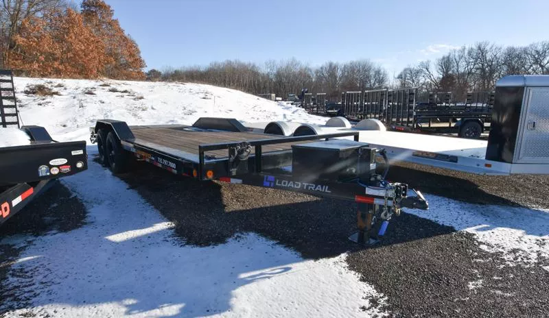2024 Load Trail PRE-OWNED 102X17+3' DOVE 14K W/MAX RAMPS Equipment Trailer
