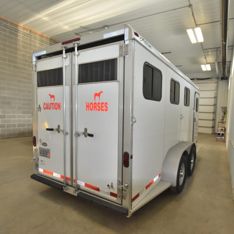 2021 Adam RUSTLER 3 HORSE SLANT Horse Trailer Horse Trailers For Sale