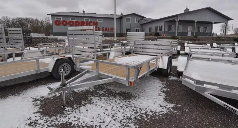 2026 Rough Rider RR 6.5X12 W/HD PACKAGE & BI-FOLD RAMP Utility Trailer