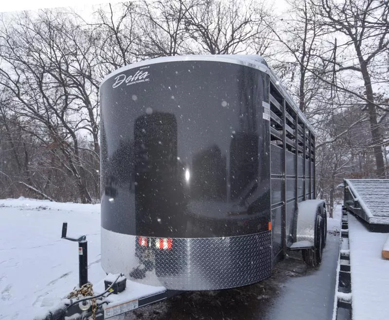 new Stock / Stock Combo Trailers Delta Manufacturing  for sale, in Elk Mound, WI Thumbnail 2