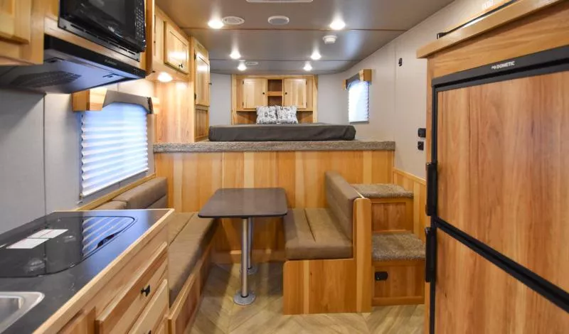 2026 Lakota Colt 8311 Dinette Floor Plan Horse Trailer