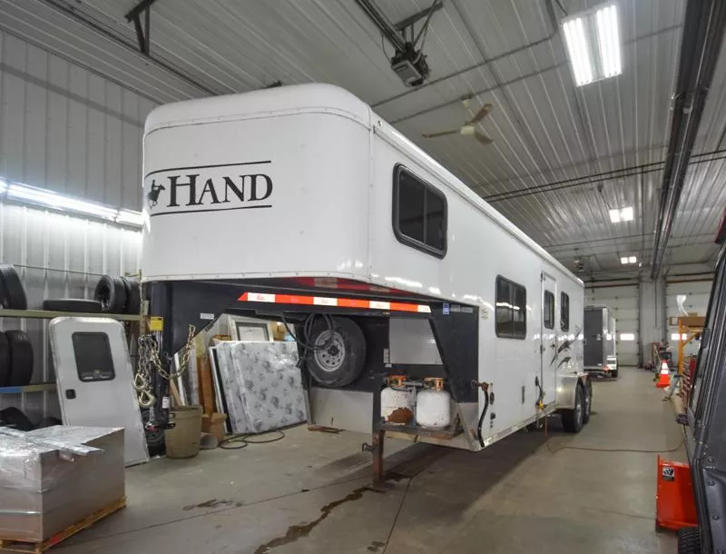 used Horse Trailers Bison Trailers  for sale, in Elk Mound, WI Thumbnail 4