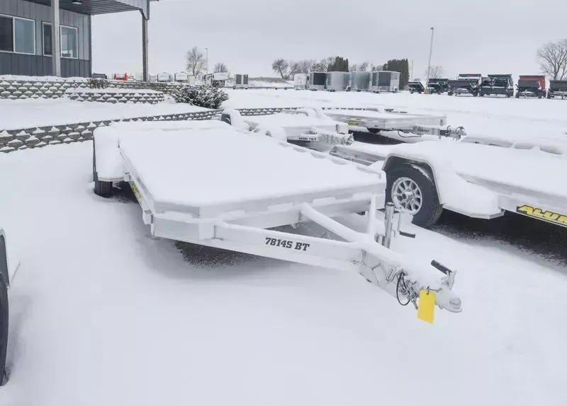 2027 Aluma 7814 ST BT Aluminum Utility Trailer