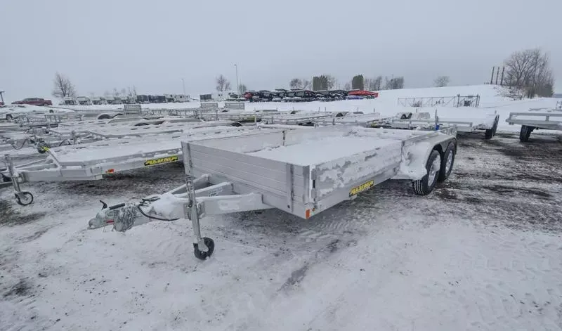 2027 Aluma 81X16SR TA2 **MAP PRICE LISTED ALUMINUM Utility Trailer