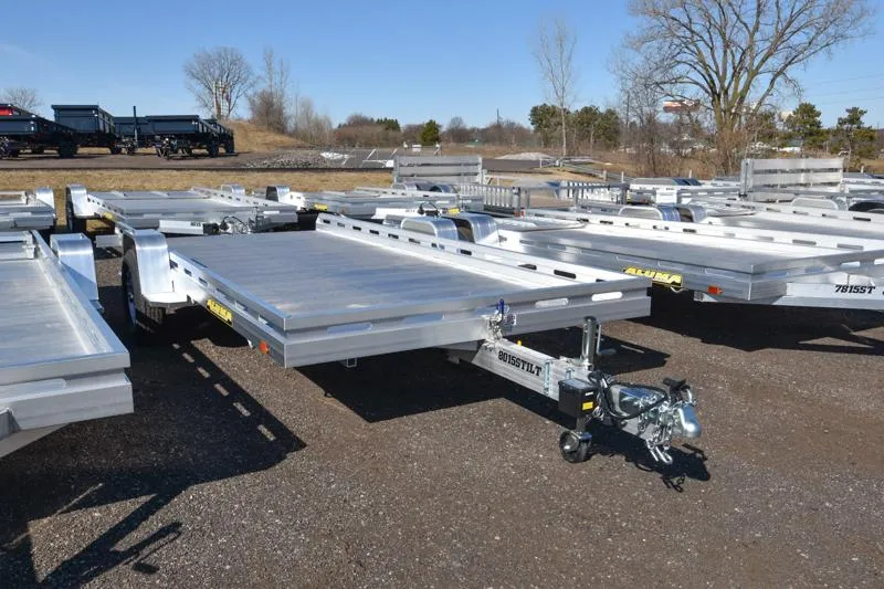 2027 Aluma 8015 TILT 4K ALUMINUM  Utility Trailer