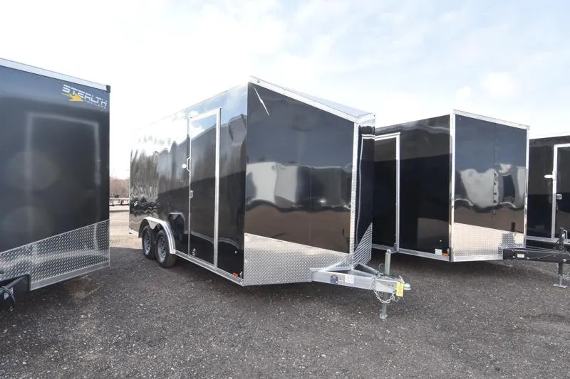 2026 Lightning Trailers LTFCH 8.5X16 RTA2 ALUMINUM Cargo / Enclosed Trailer