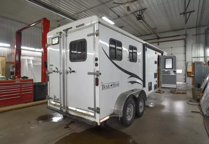 used Horse Trailers Bison Trailers  for sale, in Elk Mound, WI Thumbnail 2