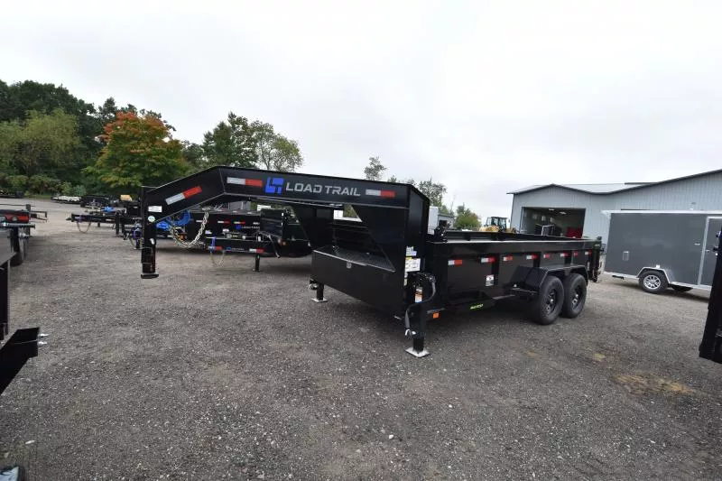 2026 Load Trail LT 83X16 TA5 W/24" SIDES GOOSENECK  Dump Trailer