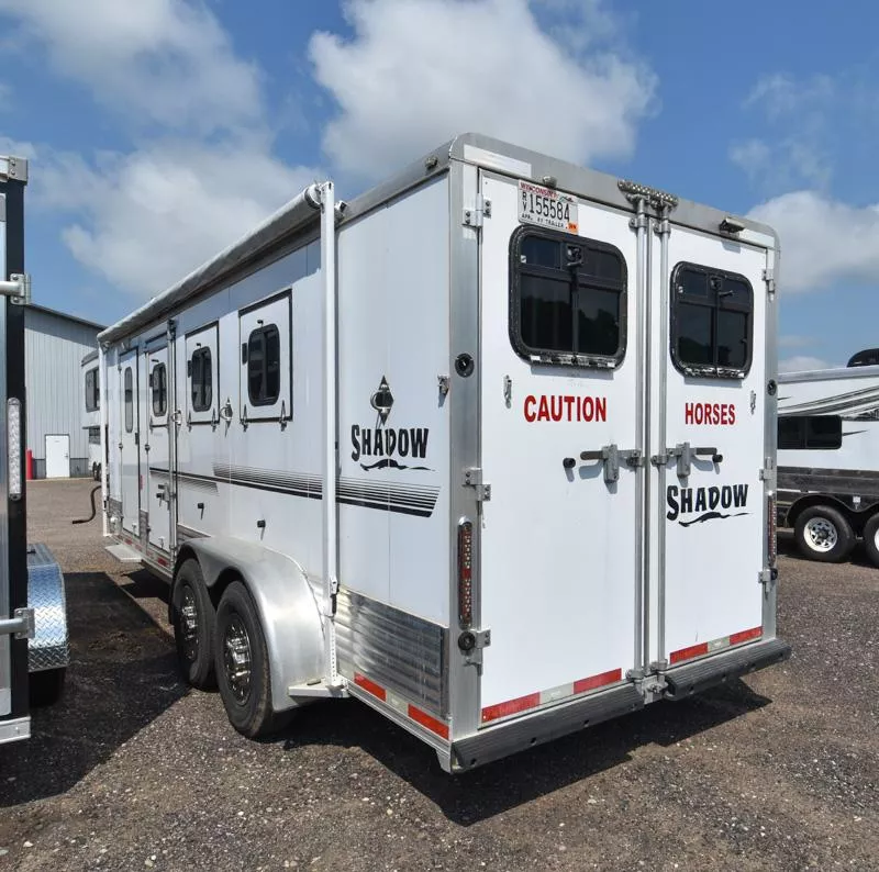 used Horse Trailers Shadow Trailers  for sale, in Elk Mound, WI Thumbnail 3