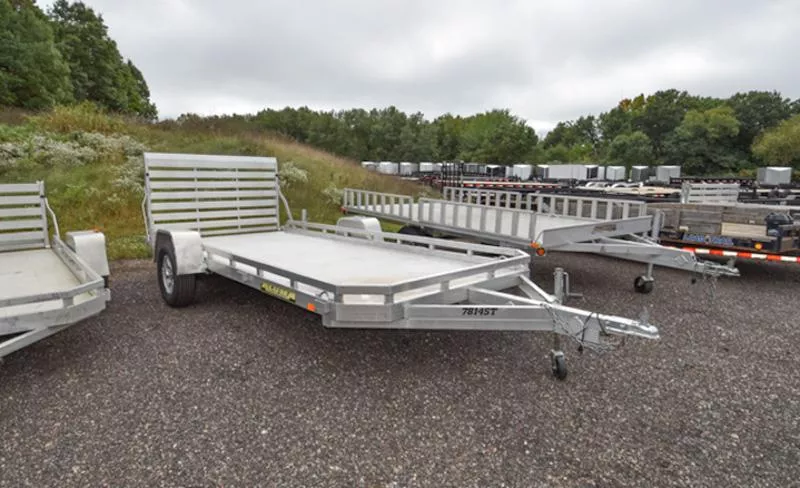 2024 Aluma PRE-OWNED 7814 Utility Trailer