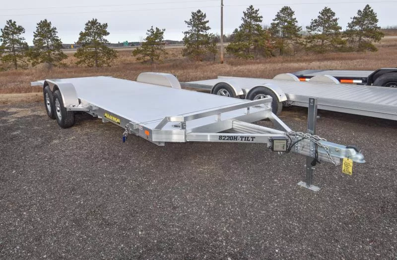 2026 Aluma 8220 H TA3 TILT **DISCOUNTED FOR SCRATCH/DENT Car Hauler