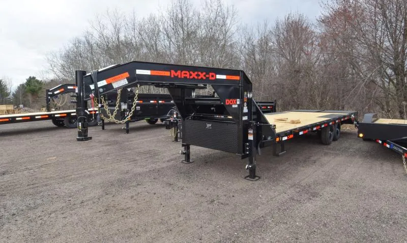 2026 MAXX-D DOX 102X20+4' DOVE TA6 DECKOVER GOOSENECK W/MAX RAMPS  Equipment Trailer