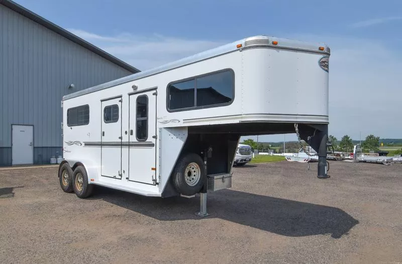 2005 Sundowner Trailers STRAIGTH LOAD GOOSENECK Horse Trailer