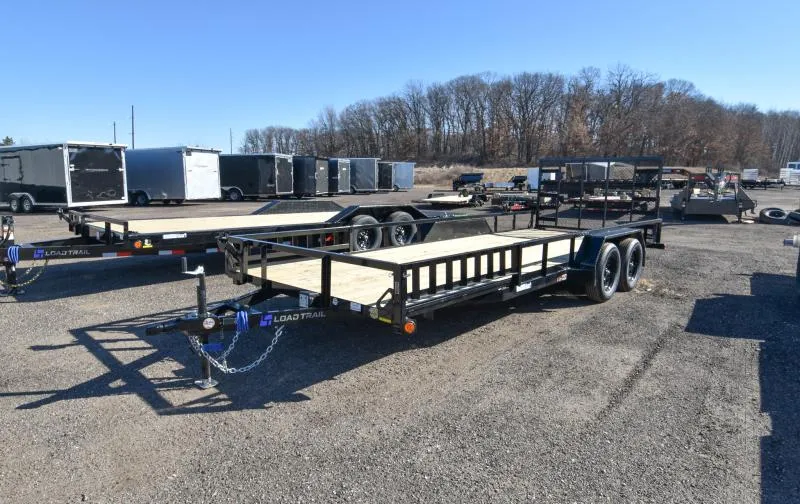 2026 Load Trail LT 83X20 TA2 W/SIDE RAIL RAMPS ATV Trailer