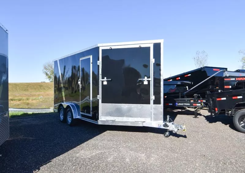 2026 Lightning Trailers 7.5x19 DRIVE IN/OUT  Snowmobile Trailer