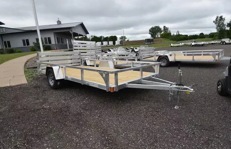 2026 Rough Rider RR 82X14 SA W/HD PACKAGE & BI-FOLD GATE Utility Trailer