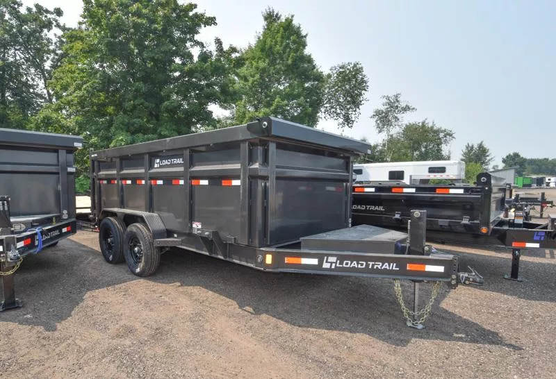 2026 Load Trail LT 83X14 TA5 W/48" SIDES, 7 GAUGE FLOOR & HYDRAULIC JACK Dump Trailer