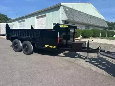 2026 Griffin Trailers GT-612TA3 Dump Trailer (6x12 10K)