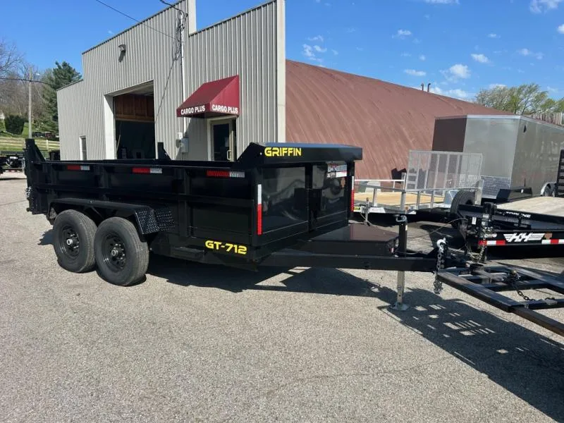 2026 Griffin Trailers GT-712TA5 Dump Trailer (7X12)