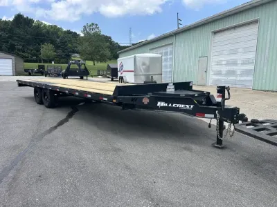 2027 Hillcrest Trailers 15425SBST (8.5'X25' 15.4K) Deckover Trailer