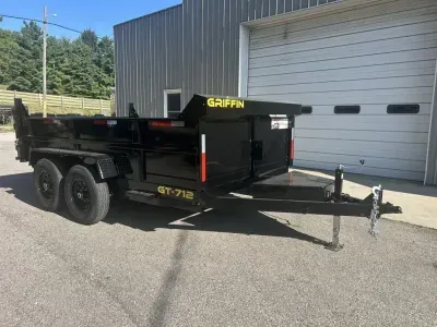 2026 Griffin Trailers GT-712TA4 (7X12) Dump Trailer