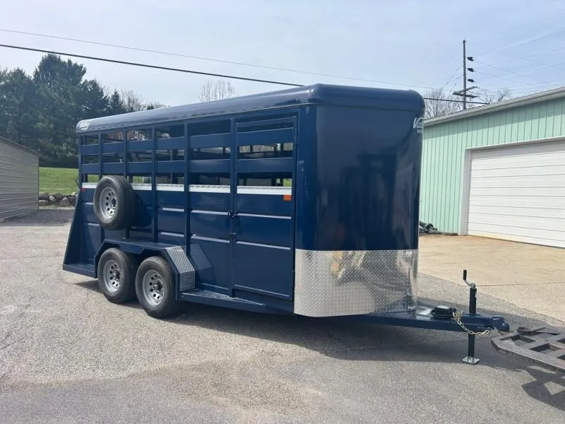 2027 Valley Trailers 26016 16' Stock BP 7' Stock / Stock Combo Trailer