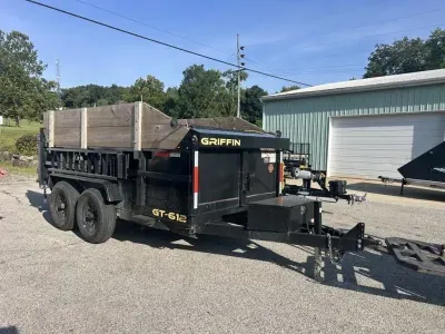 2026 Griffin Trailers GT-612TA4 Dump Trailer (6X12)