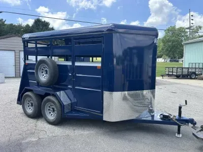 2027 Valley Trailers 26012 12' Stock BP 6'6" Stock / Stock Combo Trailer