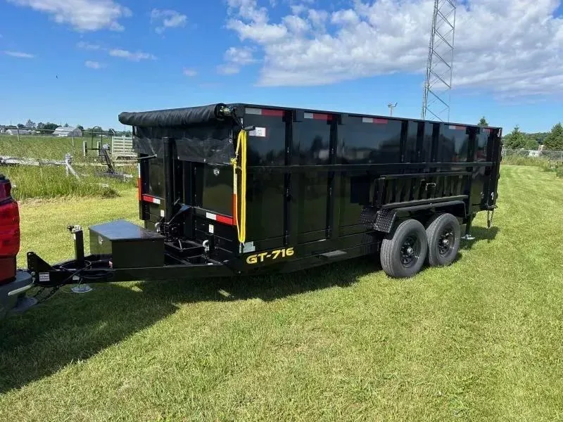 2026 Griffin Trailers GT-716T TA5 High Side Dump Trailer