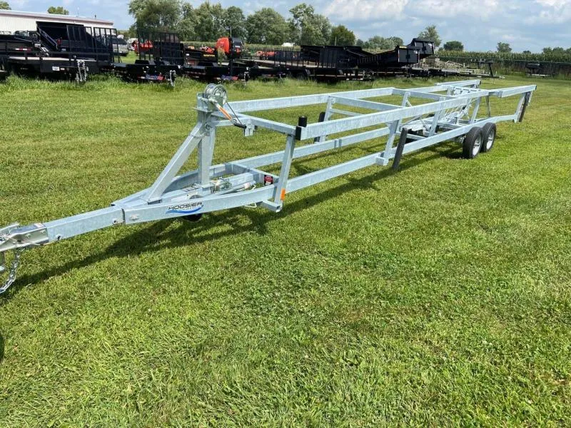 2022 Hoosier Trailers BX224NG-12 Manual Centerlift Pontoon Trailer