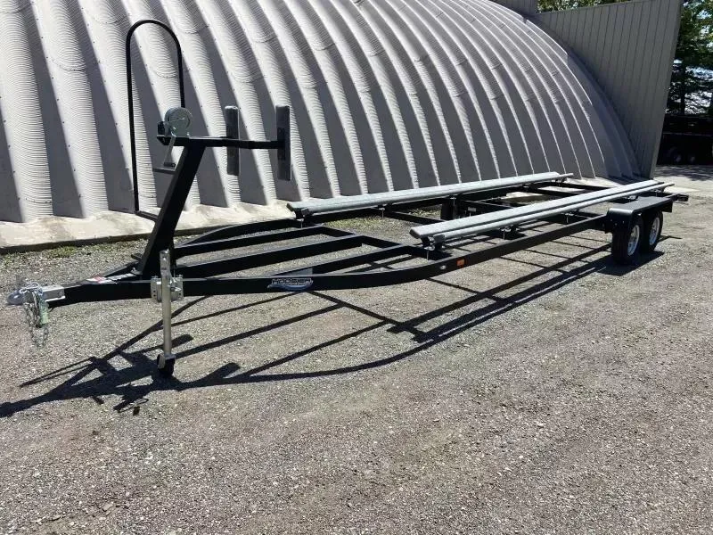 2025 Hoosier Trailers WFB224TT-13 Bunk Style Tritoon Trailer