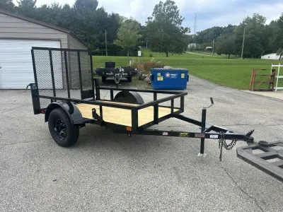 2026 BNM BNM58LS3 (5'X8' SA) Low Side Utility Trailer