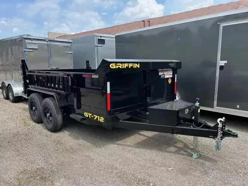 2026 Griffin Trailers GT-712TA4 (7X12) Dump Trailer
